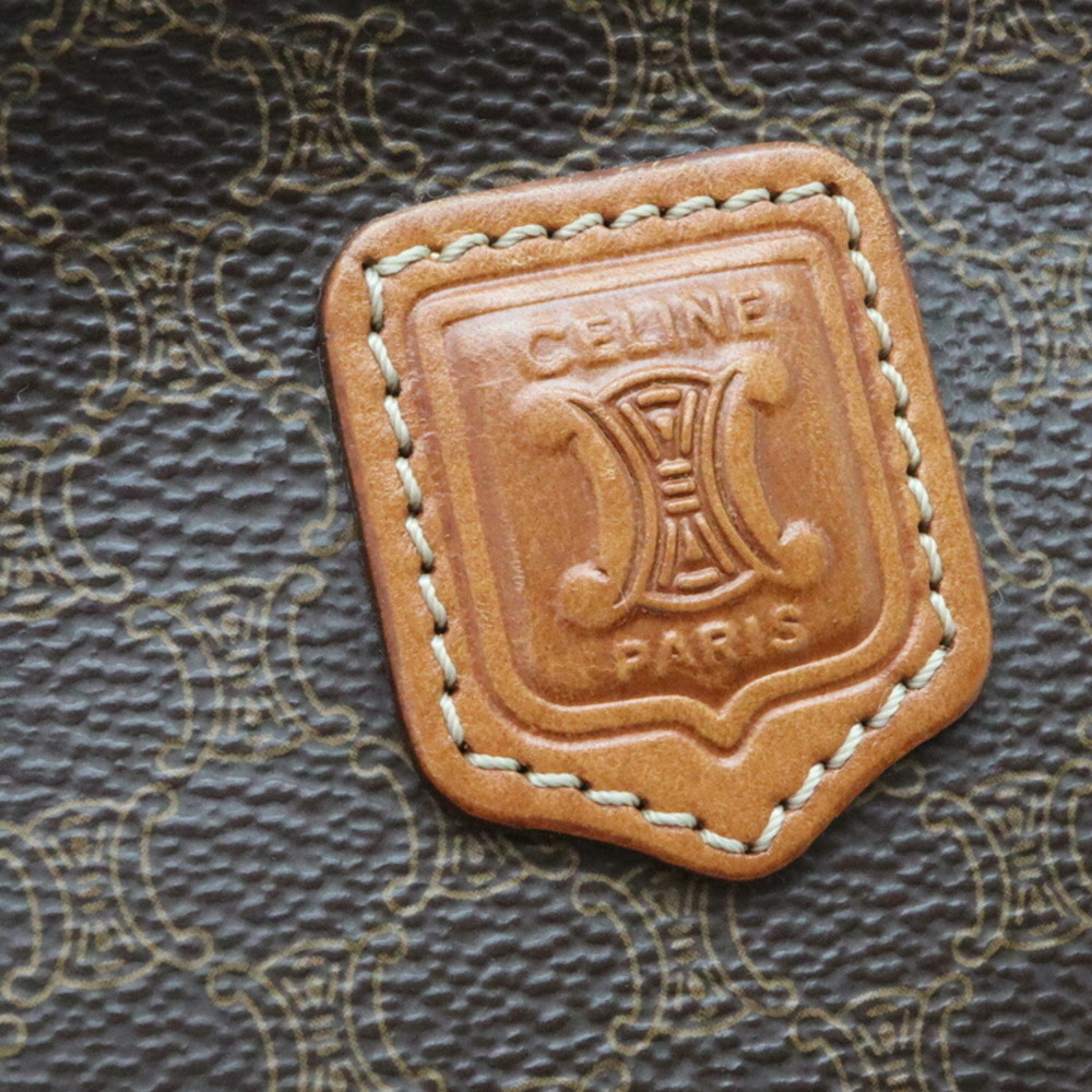 Celine Pouch Macadam Pattern Brown - image 7